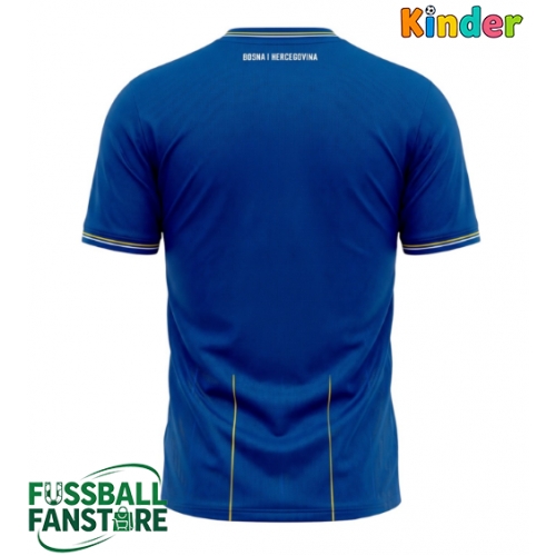 Bosnien und Herzegowina Replik Heimtrikot Kinder WM 2026 Kurzarm (+ Kurze Hosen)
